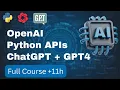 Mastering OpenAI Python APIs Unleash ChatGPT and GPT4