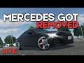 MERCEDES JUST GOT REMOVED LIVE