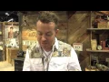 Tim Holtz demos the Stitch Frames Thinlits at Sizzix at CHA 2016