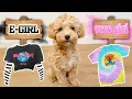 PUPPY CHOOSES MY OUTFITS FOR AN ENTIRE WEEK