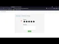 Creating a Simple Star Rating using JavaScript Tutorial Demo