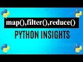 Python Insights Map filter reduce Python Tricks Explain with Example Code