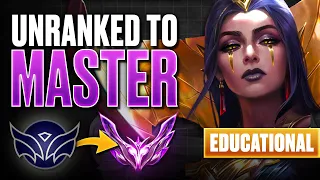 EDUCATIONAL Unranked To Masters on Leblanc How to Play Leblanc Guide