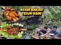 Download Lagu EXSPERIMEN MASAK AYAM BAKAR TELUR ASIN MAKAN DI BAWAH TEBING TENGAH HUTAN🤩