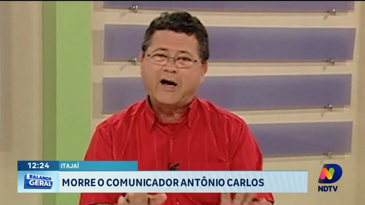 Morre o comunicador Antônio Carlos