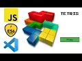 Javascript tutorial Code a Tetris game part 1 setup pieces