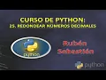025 REDONDEAR NUMEROS DECIMALES en PYTHON Curso de Python gratis Tutorial