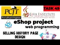 Web Project Task 49 java institute 1st Year e shop javainstituteforadvancedte1415
