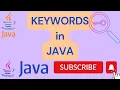 Keywords In Java Uses Of Keyword What Is Keyword In Java Tech IQ Lab