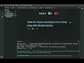 NXT WAVE Node JS Import and Export an Array
