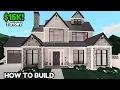 EASY 15k Bloxburg House Build 2 Story Tutorial VOICE