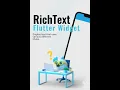 Rich Text widget in flutter flutter Widgets Part 7