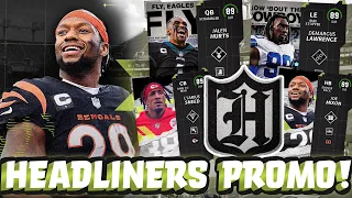 MUT 23 HEADLINERS PROMO 89 OVRs LTD Jalen Hurts Field Pass Sets and Players