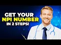 How to obtain NPI Number