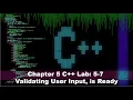 Principles of Programming Chapter 5 C 5-7 Lab