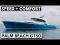 PALM BEACH GT50 EXPRESS YACHT TOUR Downeast Performance Luxury Cruiser