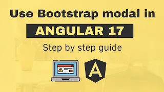 How to use Bootstrap modal in Angular 17