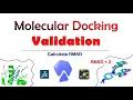 Molecular Docking Validation Calculate RMSD Using PyMOL Docking Validation Tutorial