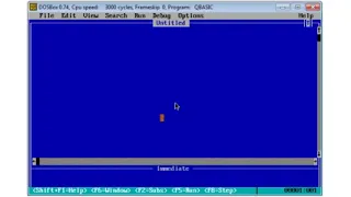 QBasic Tutorial 1 Getting Started Free Download QB64 Program 1 Hello Wor low