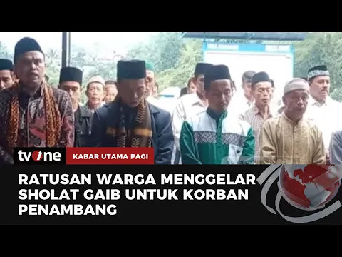 Doakan Korban Tambang Emas di Banyumas, Ratusan Warga Bogor Menggelar Sholat Ghaib