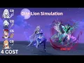 Skirk C0R1 Dire Lion Simulation 4 cost 7 0 Stygian Onslaught Simulation