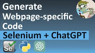 Use ChatGPT to Generate Selenium Python Code Specific to Your Webpage