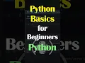 Python INDEXING Tutorial for Beginners