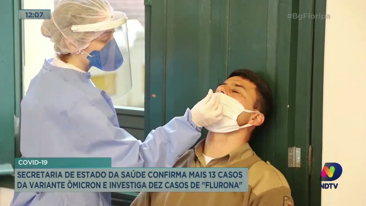 Secretaria da Saúde de confirma mais 13 casos de variante e investiga dez casos de 'flurona' em SC