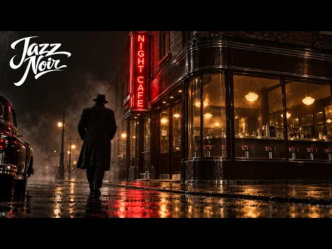 NIGHT CAFE Noir — 6 Hours of Jazz for Rainy Nights | The Corner Still Glows