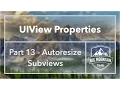 UIView Properties Part 13 - Autoresize Subviews iOS Xcode 8