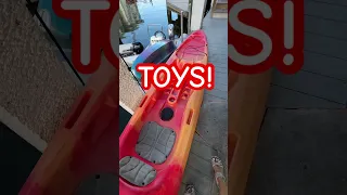 Acquired a couple on new-to-us kayaks! Time to play! #boatlife #kayakkayak #lifestyle