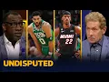 Download Lagu Heat defeat Celtics in Game 7: Jimmy Butler wins ECF P, Tatum hurts ankle | NBA | UNDISPUTED