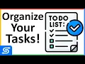 Organize Your Messy Task List in 3 Simple Steps