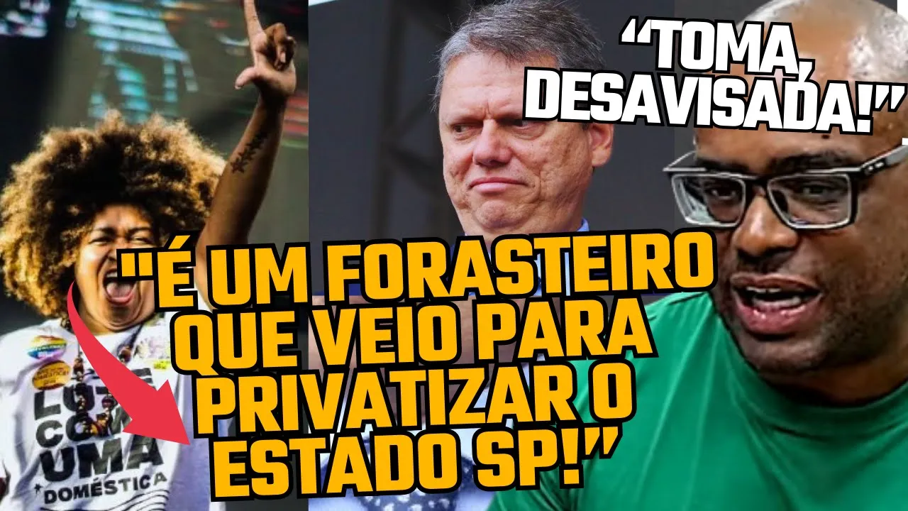 ????????FOI LACRAR PRA CIMA DO TARCÍSIO E TOMOU INVERTIDA NA HORA