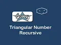 triangular number recursive in groovy