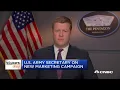 Army Sec Ryan McCarthy on funding the Navy Sec and marketing strategy