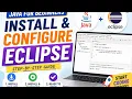 Java Beginners Tutorials Part 1 Java Eclipse installation Configuration