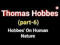 hobbes on human nature thomas hobbes in hindi