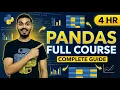 Python Pandas Full Course Data Analysis Cleaning Filtering Groupby 2026