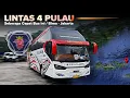Download Lagu MELINTASI 4 PULAU‼️ Selengkapnya Bus Prima Jaya Bima - Jakarta 2 Hari Dalam 17 Menit