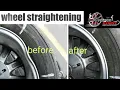 Lagu velgen richten / wheel straightening binnen half uur bij velgenenexpert in amsterdam