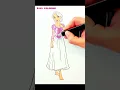 Princess Rapunzel coloring page