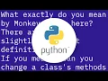Can you monkey patch methods on core types in Python