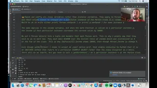 Python Programming Lesson 35 - String Representation of an Object