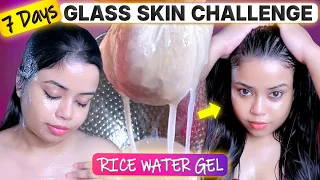 I Tried Rice Water Gel for 7 Days… This Glass Skin Was Unexpected 😳✨