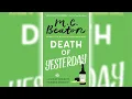 Death of Yesterday by M C Beaton Hamish Macbeth - book