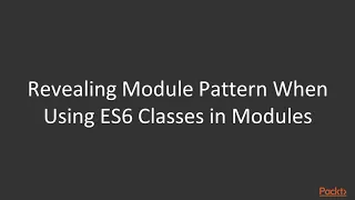 Node js Design Patterns Revealing Module Pattern packtpub com