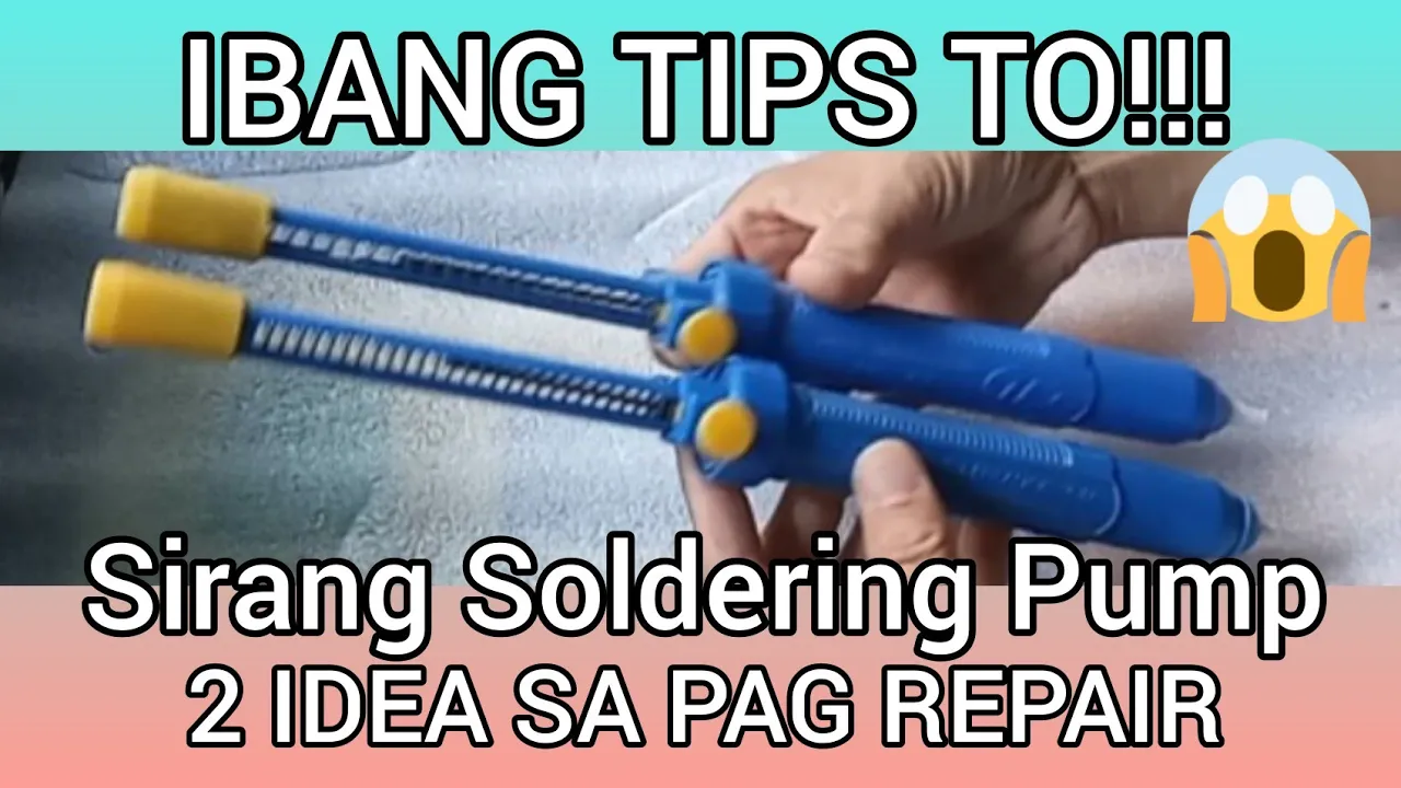 How to Repair Soldering Pump Easy way
