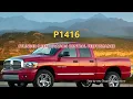 P1416 Dodge RAM 1500 - Cylinder 6 Reactivation Control Performance Step-by-Step Diagnosis