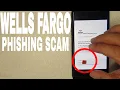 Wells Fargo Bank Phishing Email Scam